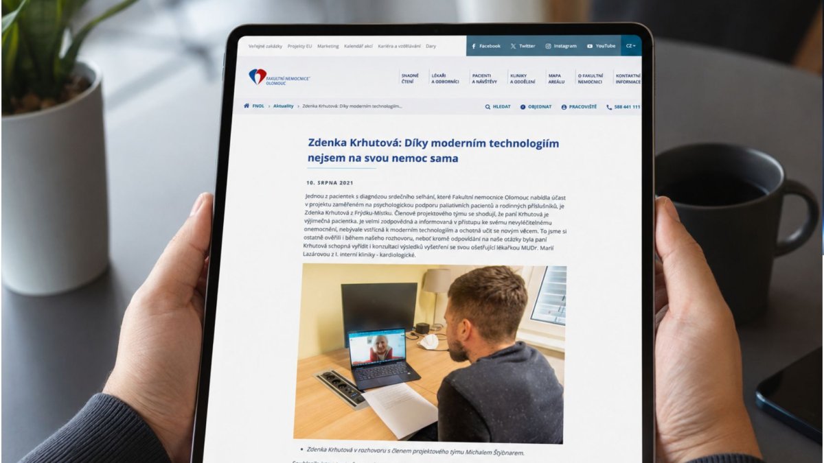 Výzkum modelu vzdálené psychologické podpory dětských i dospělých paliativních pacientů